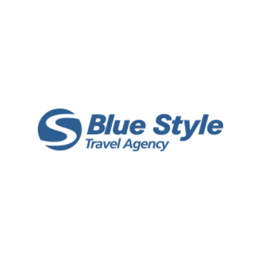 Blue style travel agency