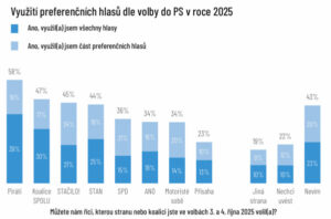 využití preferenčních hlasů